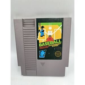 Baseball (Nintendo NES, 1985) Cartridge Only Authentic 5 Screw